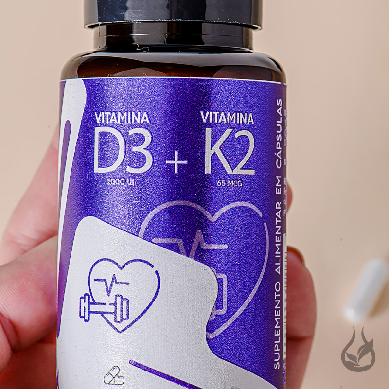 Vitaminas D3 + K2